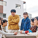 他学科との交流・協同でコミュニケーション力を向上！